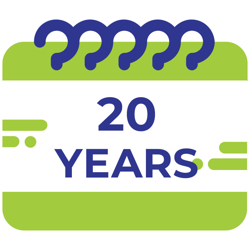 20 Years Calendar